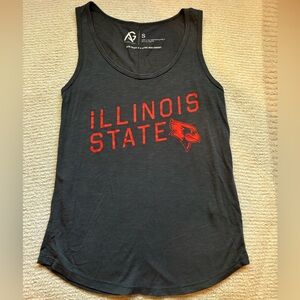 Illinois State dark grey tank top